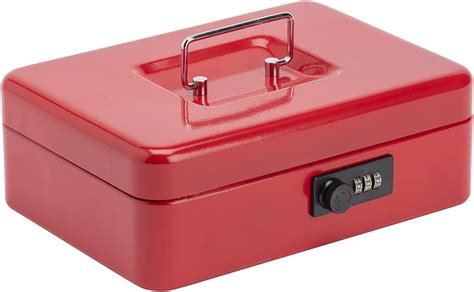 stalwart 75 005 metal storage lock box|lockable metal storage box.